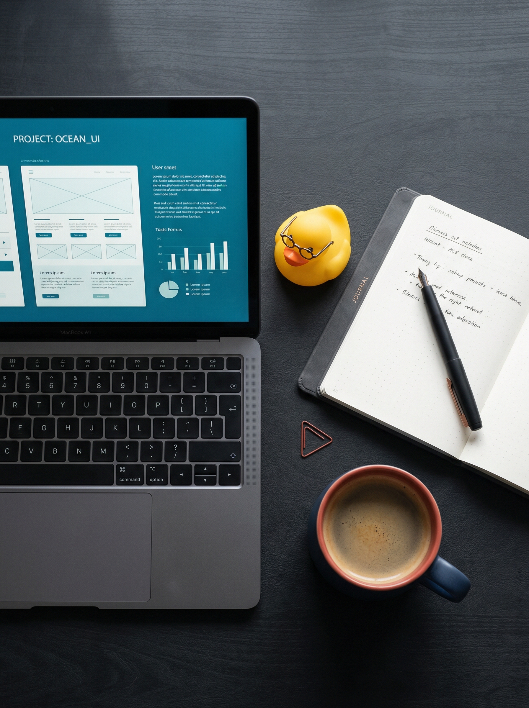 VoodooComet studio workspace